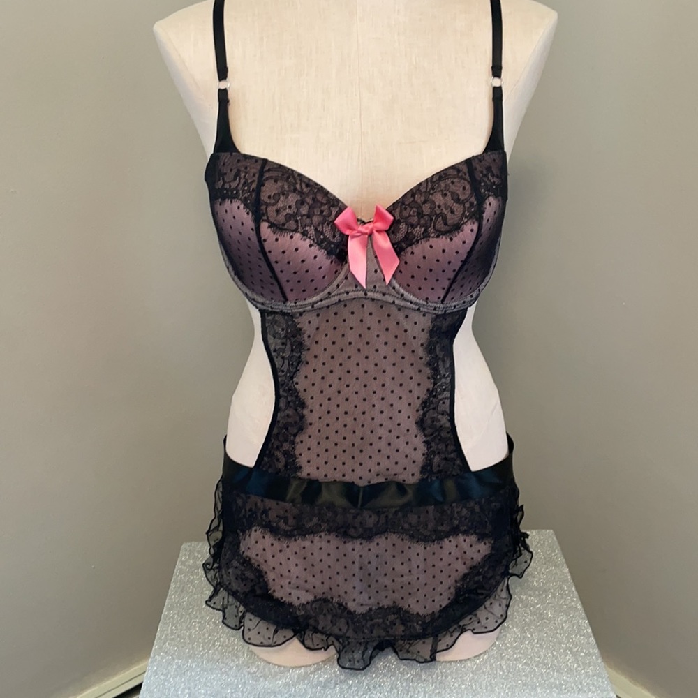 Victoria's Secret Sexy Little Things 36D Apron Lingerie